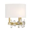 SC24040.2.SC24040AB Crystal Wreath Sconce – view 3