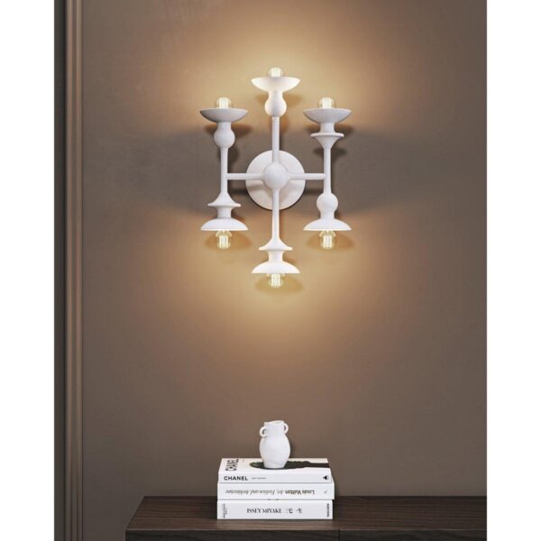 SC24137.1.SC24137WH Bunbury Sconce – 6 Light – view 2