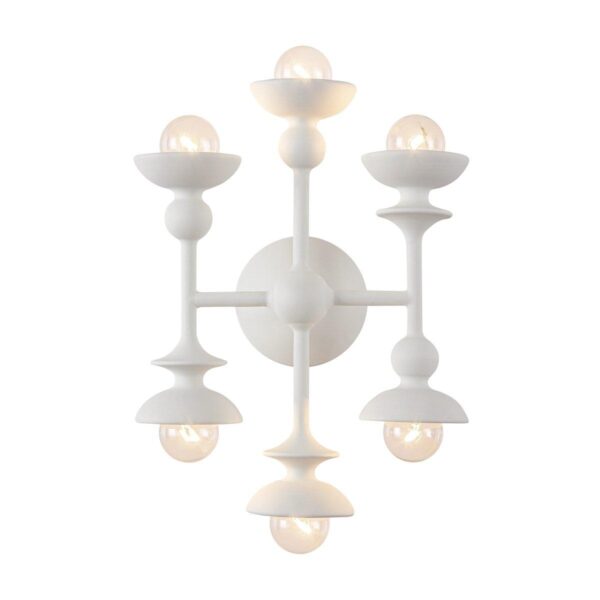 SC24137.2.SC24137WH Bunbury Sconce – 6 Light – view 3