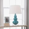 TL08086A.0.TL08086ASB Sassy Ceramic Table Lamp – Lucite Base