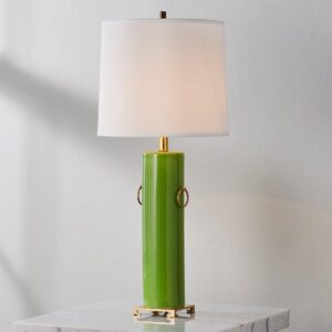 Double Handle Cylinder Table Lamp
