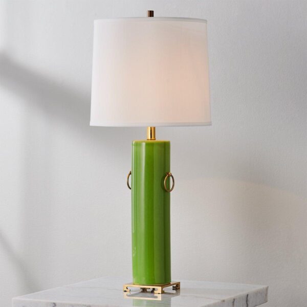TL10050.0.TL10050GN Double Handle Cylinder Table Lamp