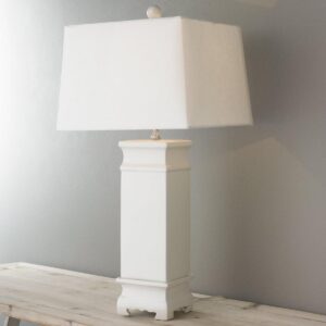 Contemporary Eastern Square Jar Table Lamp