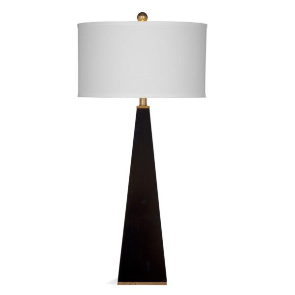 TL18090.2.TL18090BK Noir Triangular Table Lamp – view 3