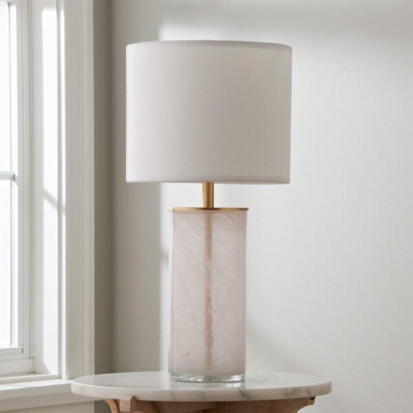 TL19023.1.TL19023PK Blush Cylinder Table Lamp – view 2