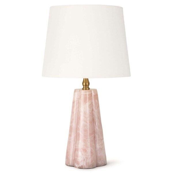 TL19152.0.TL19152PK Rose Swirl Table Lamp