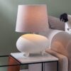 TL22052.0.TL22052WH Tres Table Lamp
