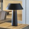 TL24164.0.TL24164BK Glyphic Cordless LED Indoor/Outdoor Table Lamp