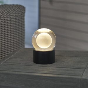 TL24165.0.TL24165BK Moonstone Cordless LED Indoor/Outdoor Table Lamp
