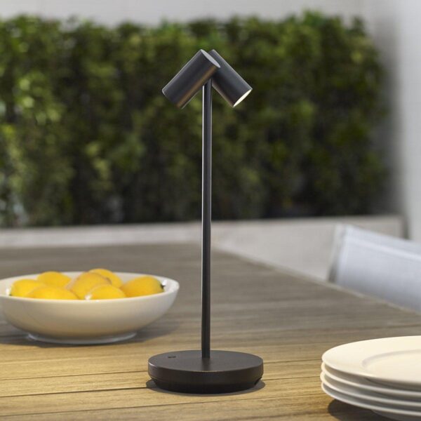 TL24166.0.TL24166BK Thurston Cordless LED Indoor/Outdoor Table Lamp