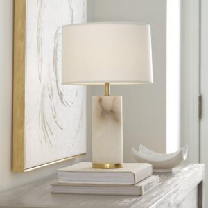 Snowpack Cordless LED Table Lamp – Alabaster