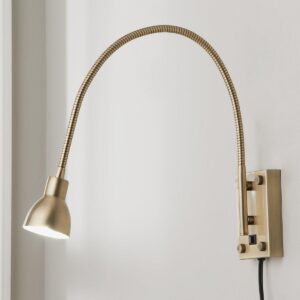 LED Gooseneck Reading Swing Arm Sconce