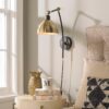 WS16001.0.WS16001BZ Young House Love Dapper Adjustable Swing Arm