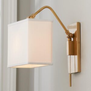 Angled Shade Adjustable Swing Arm