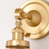 WS18001.6.WS18001BB Mercury Glass Dome Single Swivel Swing Arm – view 4