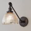 WS18008.0.WS18008BZ Mercury Glass Dome Swivel Swing Arm