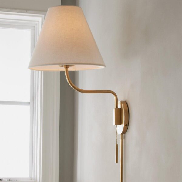 Transitional Swing Arm Sconce
