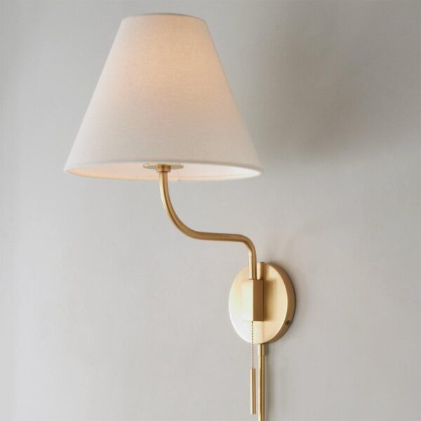 Transitional Swing Arm Sconce – view 2