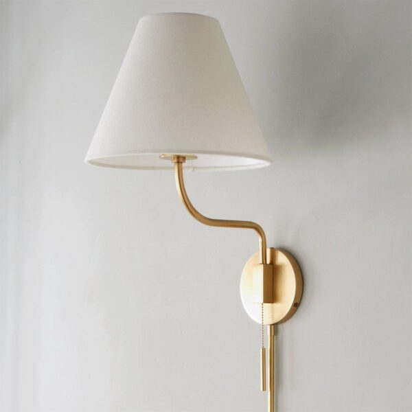 Transitional Swing Arm Sconce – view 3