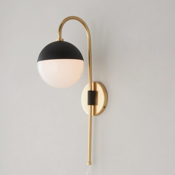 Mid-Century Globe Adjustable Swing Arm