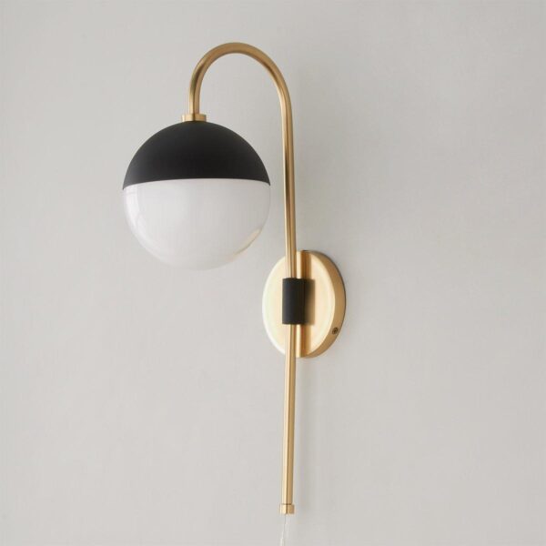 Mid-Century Globe Adjustable Swing Arm – view 2