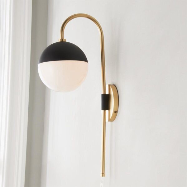 Mid-Century Globe Adjustable Swing Arm – view 3