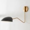 WS19001.1.WS19001BK ED Ellen DeGeneres Jane 1 Light Wall Light – view 2