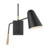 WS19002.2.WS19002BK ED Ellen DeGeneres Simon 1 Light Wall Light – view 3