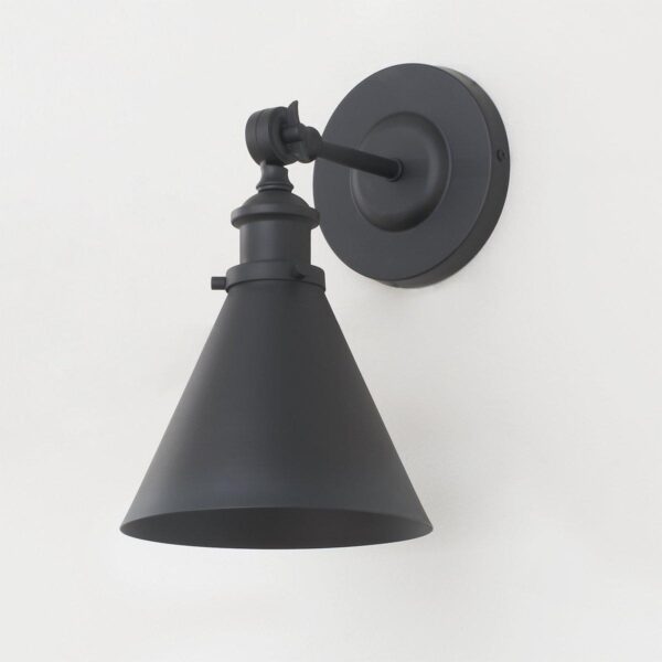 WS19003.1.WS19003BK Adjustable Study Swing Arm Sconce – view 2