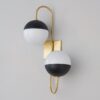 Mid-Century Globe Adjustable Double Swing Arm – view 2