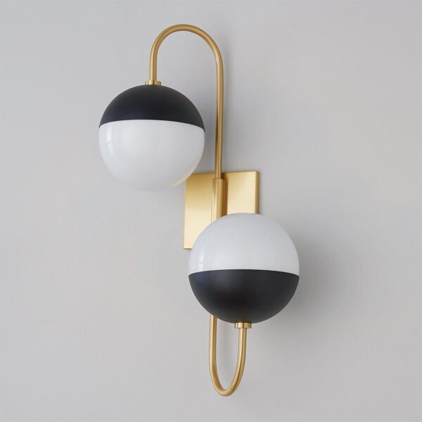 Mid-Century Globe Adjustable Double Swing Arm – view 2