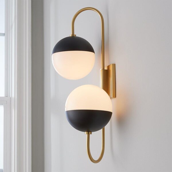 Mid-Century Globe Adjustable Double Swing Arm – view 3