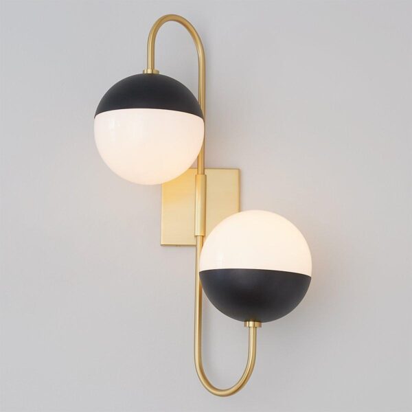 Mid-Century Globe Adjustable Double Swing Arm – view 4