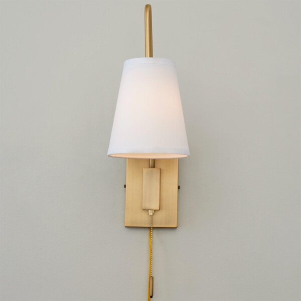 Modern Sleek Swing Arm Sconce – view 4
