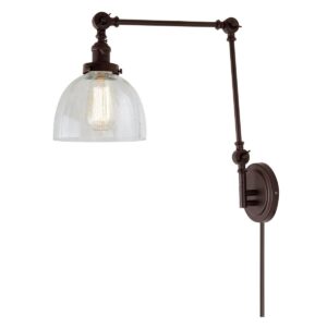 Banner Triple Joint Swing Arm – Seeded Glass Dome