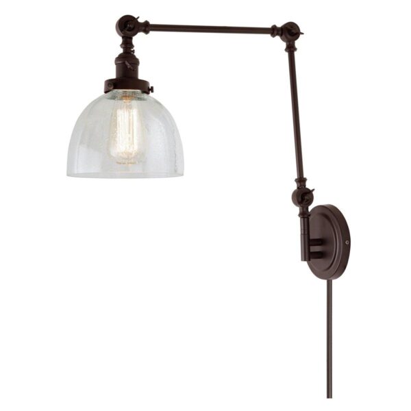 Banner Triple Joint Swing Arm – Seeded Glass Dome