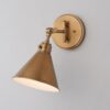 WS21011.0.WS21011AB Cyrus Swing Arm Sconce – Metal Shade