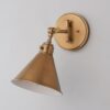 WS21011.1.WS21011AB Cyrus Swing Arm Sconce – Metal Shade – view 2