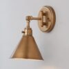 WS21011.3.WS21011AB Cyrus Swing Arm Sconce – Metal Shade – view 4