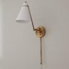 WS23013.1.WS23013AW Jenovia Swing Arm Sconce – view 2