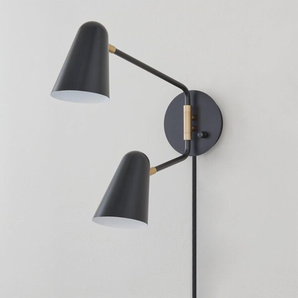 WS23022.1.WS23022KB Jamira Swing Arm Sconce – view 2