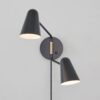 WS23022.2.WS23022KB Jamira Swing Arm Sconce – view 3