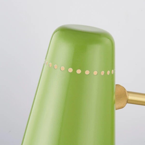 WS24011.1.WS24011GN Blandine Swing Arm Sconce – view 2