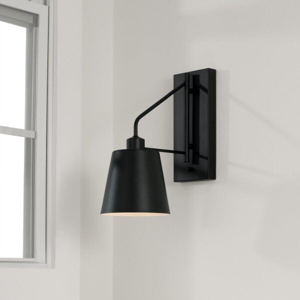 WS24024.0.WS24024BK Paulson Swing Arm Sconce