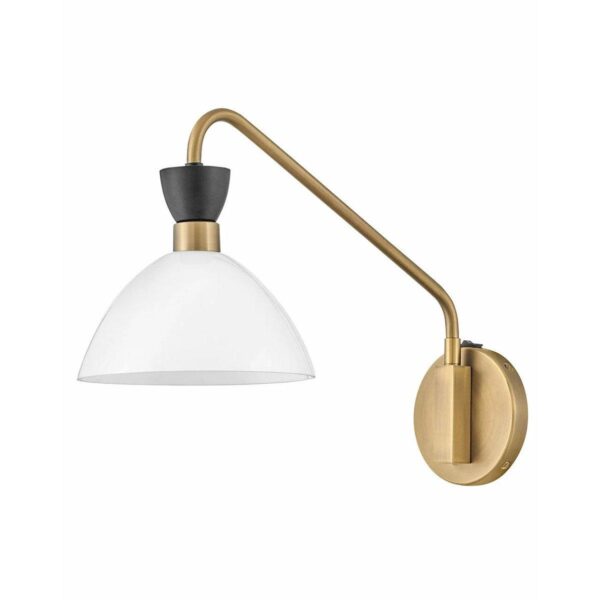 WS24029.1.WS24029BO Arendelle Glass Swing Arm Sconce – view 2