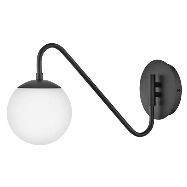 WS24034.1.WS24034BK Tilde Swing Arm Sconce – view 2
