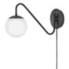 WS24034.2.WS24034BK Tilde Swing Arm Sconce – view 3