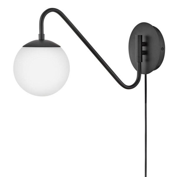 WS24034.2.WS24034BK Tilde Swing Arm Sconce – view 3