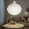 0725878_PE735081_S4 RISBYN – Elegant Rice Paper Lamp Shade with Steel Holder