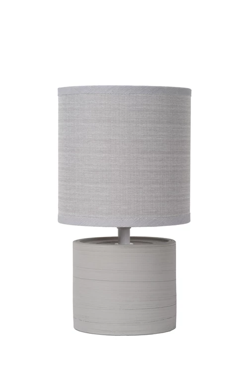 47502-81-36-off Brightano GREASBY – Table lamp – Ø 14 cm – 1xE14 – Grey – view 2